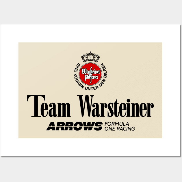 Team Wasteiner Arrows Formula One Racing Wall Art by San Studios Company